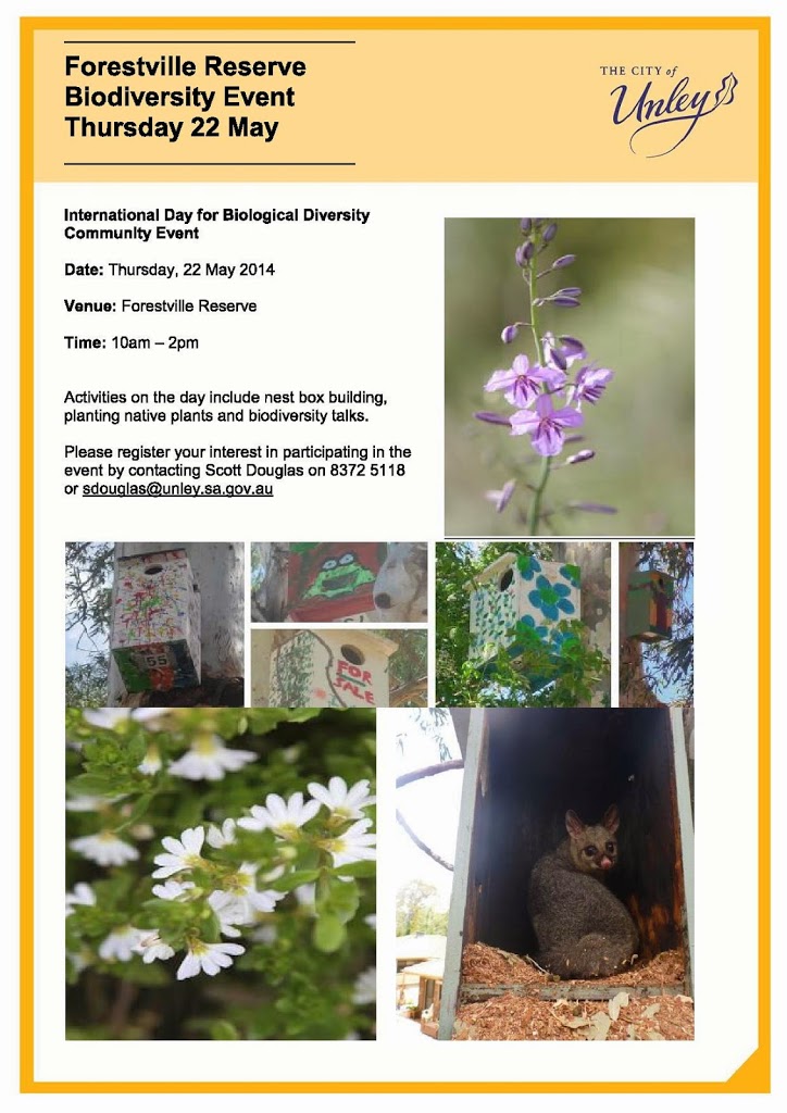 Forestville Reserve Biodiversity Event