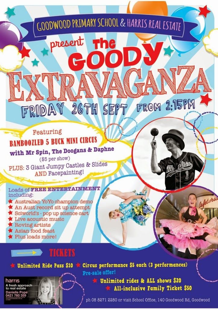 Goody Extravaganza – this Friday aftrenoon