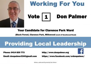 Providing Local Leadership and Working For You