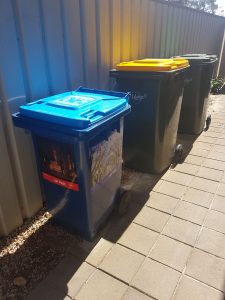 Council waste bins