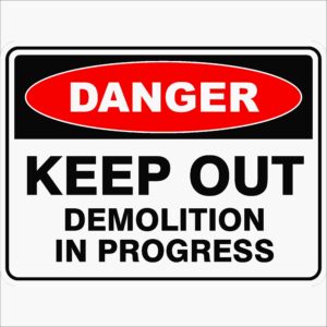 Demolition Danger